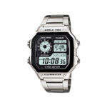 Silver Steel World Time Watch
