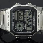 Silver Steel World Time Watch - Image 2