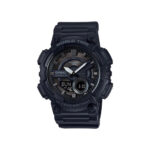 Black World Time Sports Watch