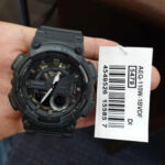 Black World Time Sports Watch - Image 2