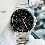 Black Dial Stainless Steel Multi Function Watch - Image 2