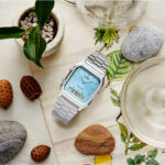 Sky Blue Analog Digital Steel Watch - Image 2
