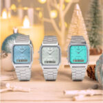 Sky Blue Analog Digital Steel Watch - Image 3