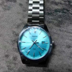 Tiffany Blue Stainless Steel Date Watch - Image 3