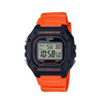 Orange Resin Digital Sports Watch