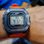 Orange Resin Digital Sports Watch - Image 3